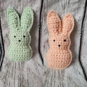 Crochet Easter Peeps Decor